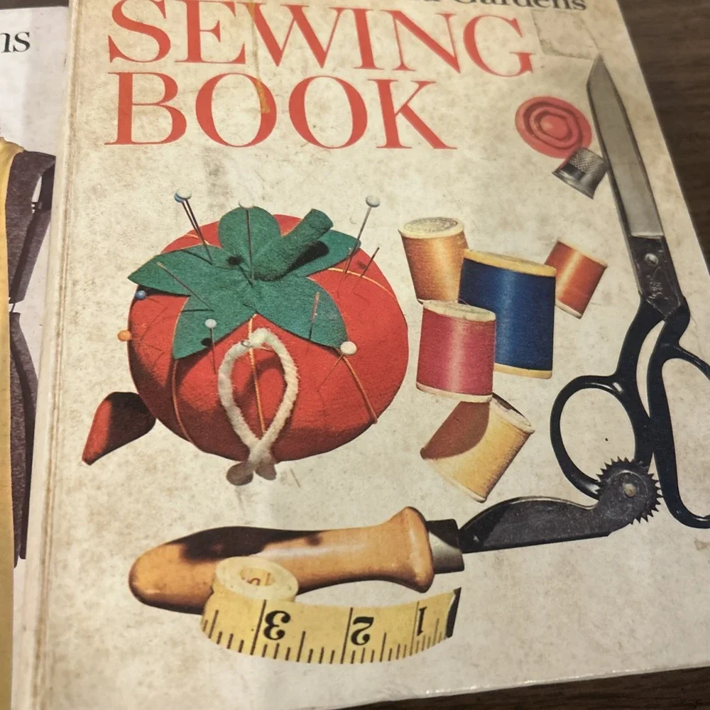 2 Vintage Better Homes & Gardens Sewing Books 1961 & 1964 Hardcover Sewing Lot